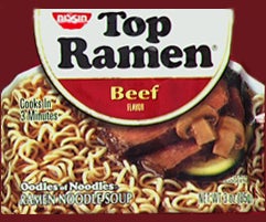 Top Ramen in Microwave