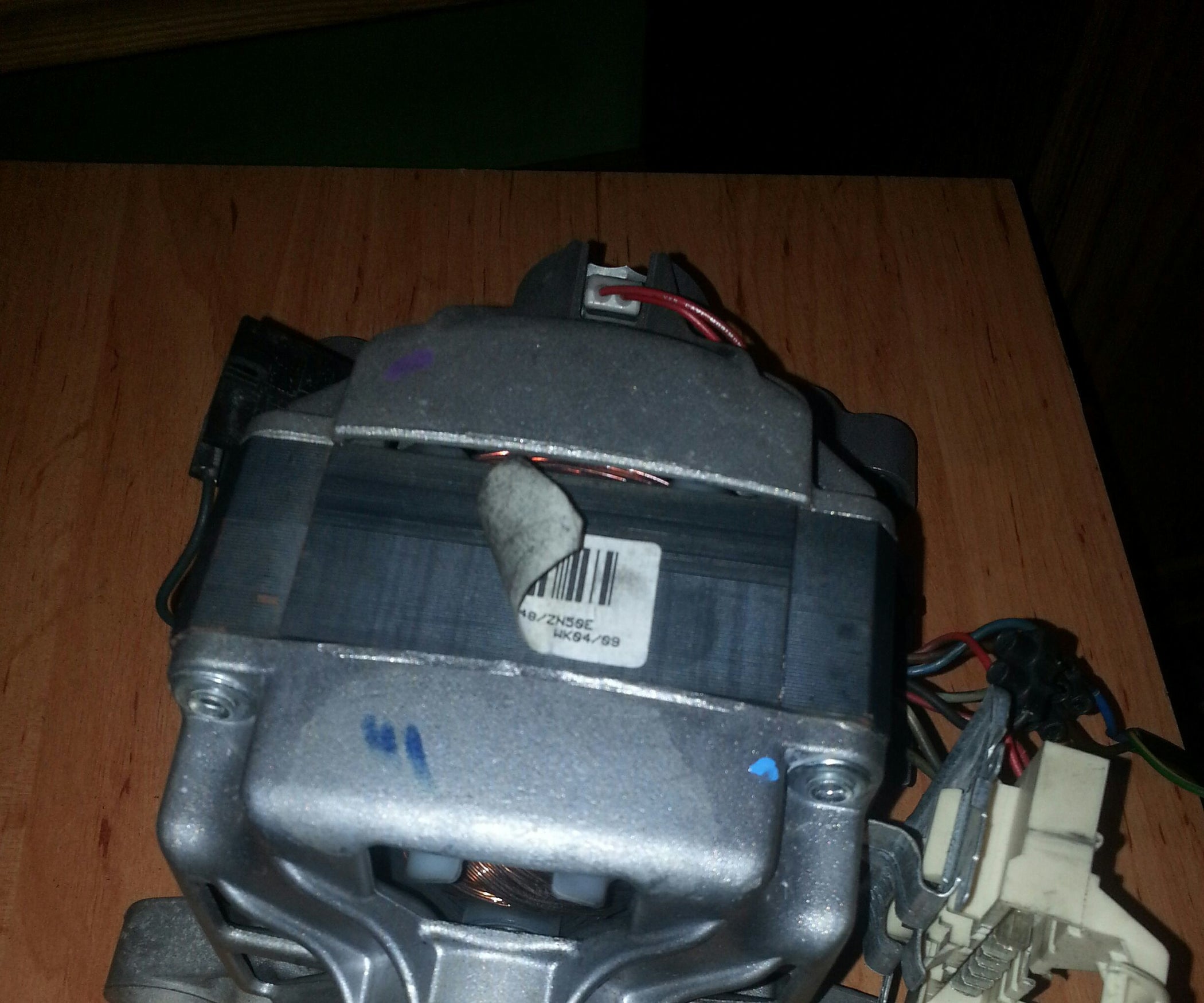 Wash Machine Motor Wiring : 3 Steps - Instructables