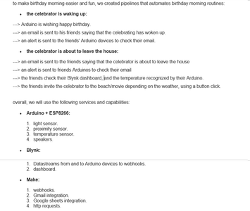 Automated Birthday Morning