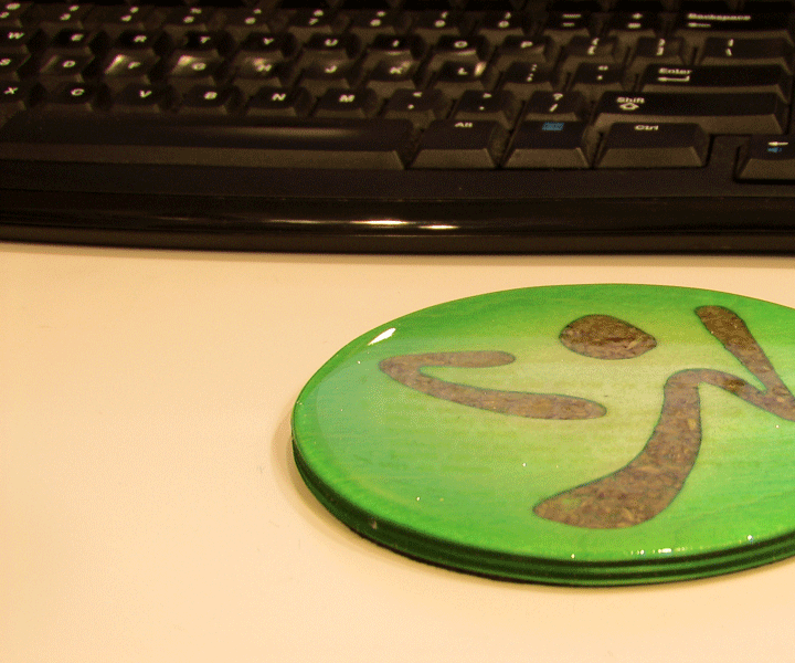 ZUMBA 5 inch coaster set