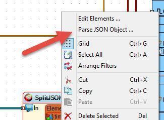 In Visuino Parsing JSON