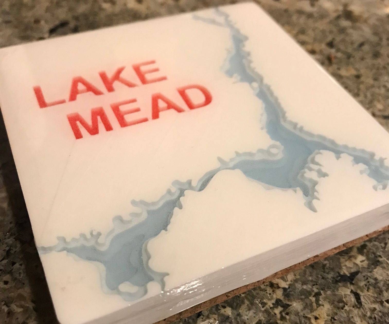 Customizable Topographic 3D Printed Drink Coaster
