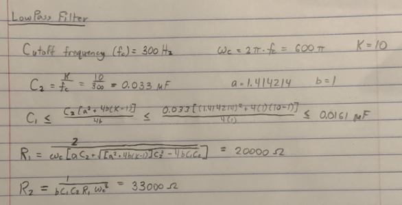 Constructing the Notch Filter
