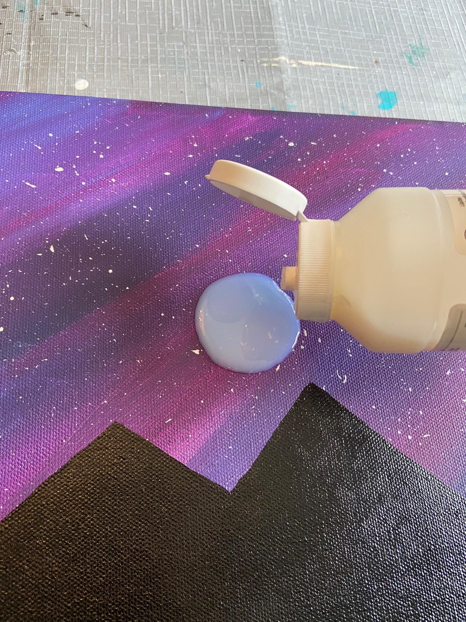 How to Paint a Galaxy and Mountains 7 Steps (with Pictures) Instructables