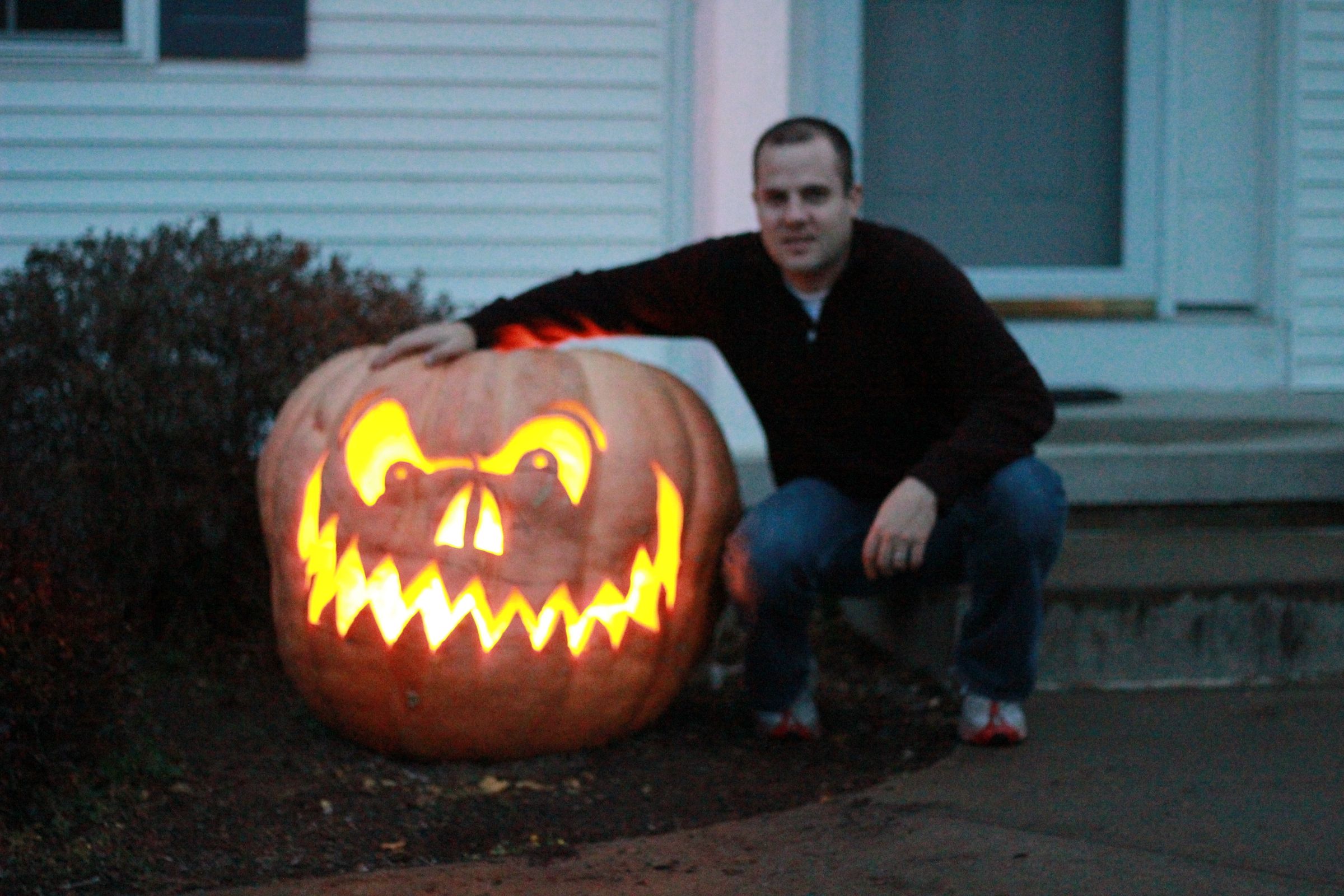 Giant Pumpkins Make Giant Jack O Lanterns