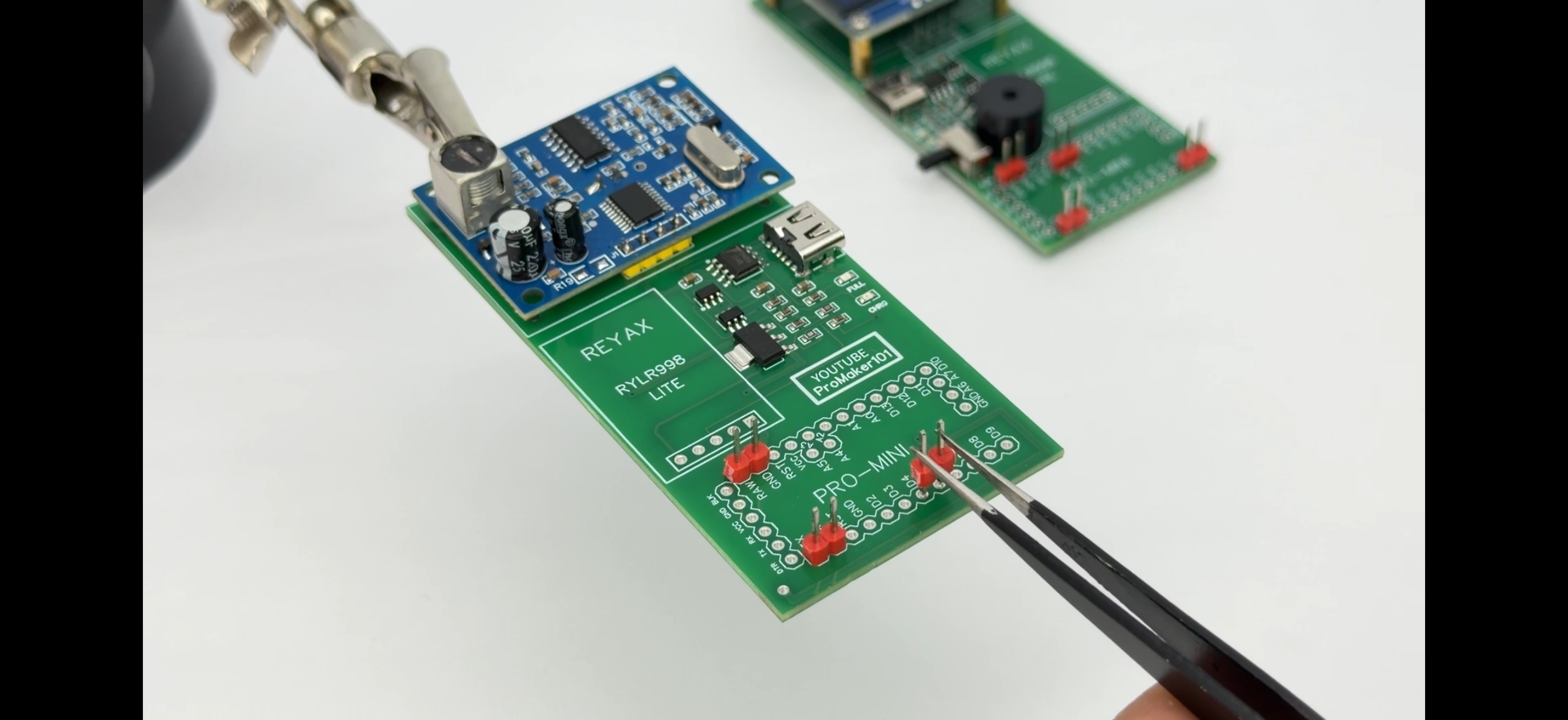 Cutting the 2-in-1 PCB