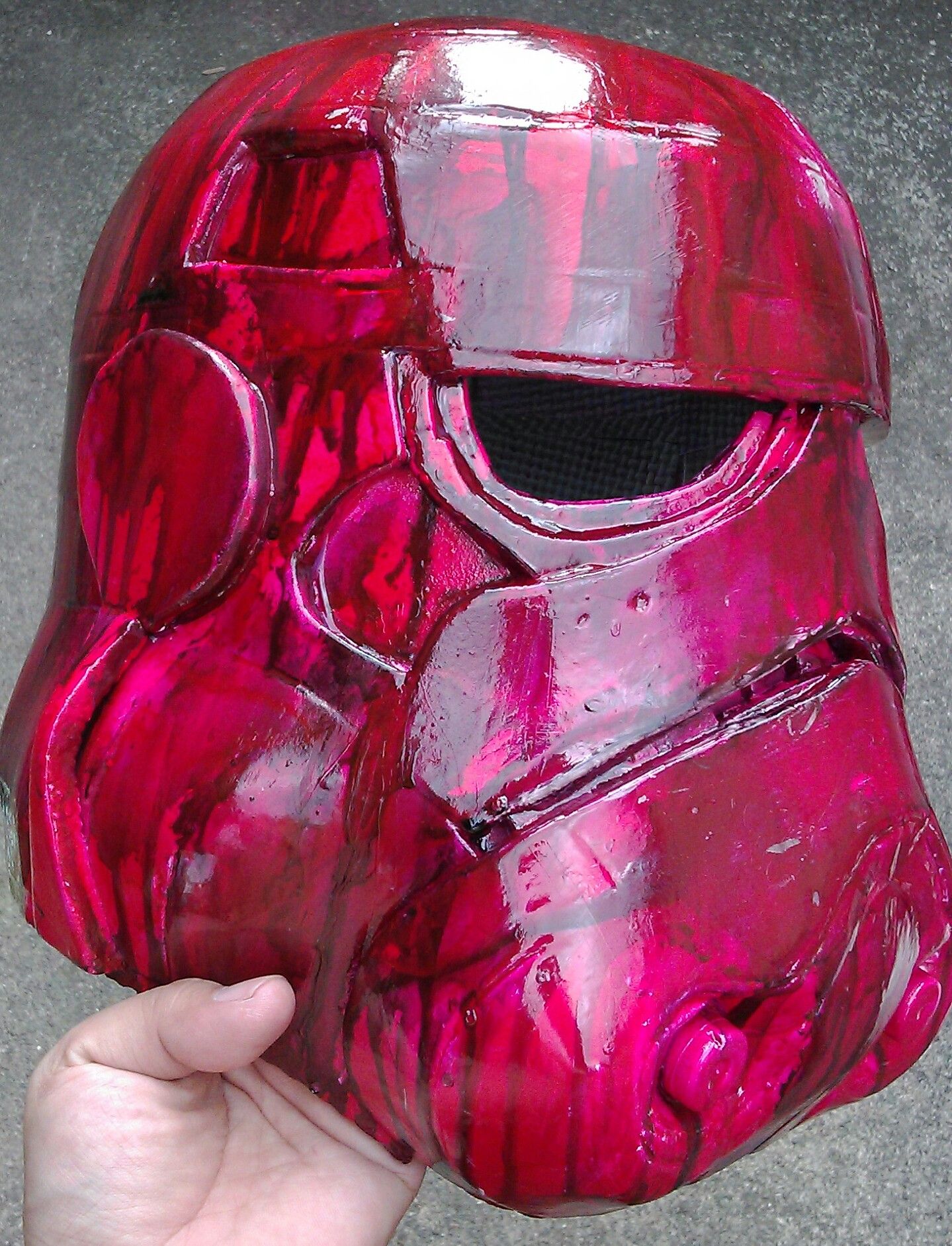 Starwars Stormtrooper Helmet Using Eva Foam 6 Steps (with Pictures