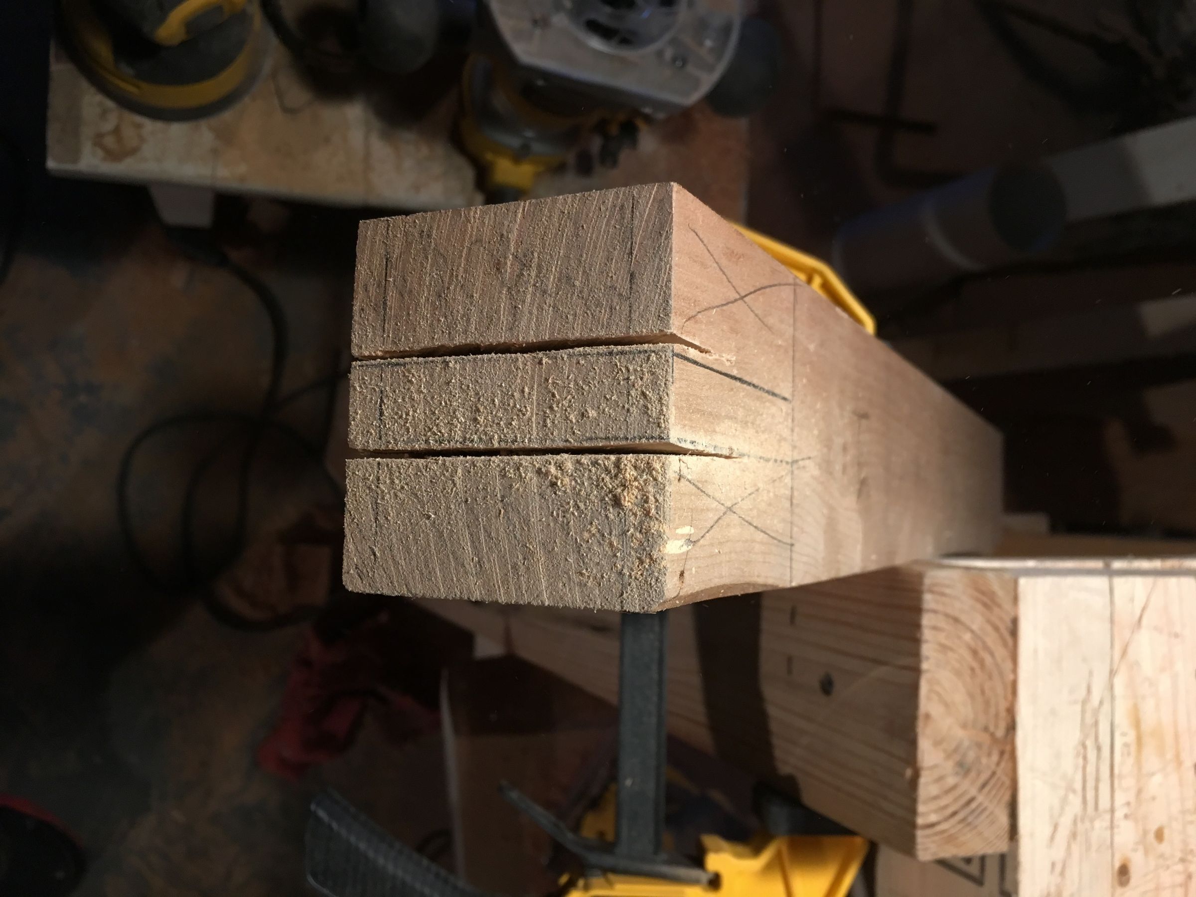 Live Edge Black Walnut and Cherry Hayrake Dining Room Table : 11 Steps ...