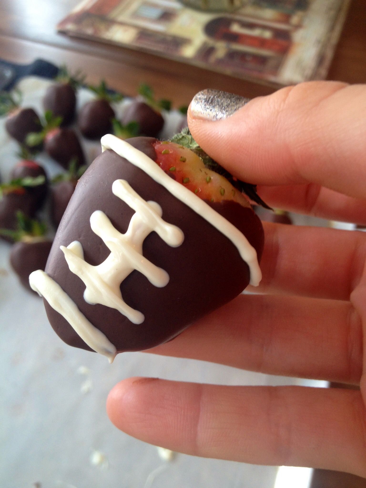 Super Bowl Strawberries