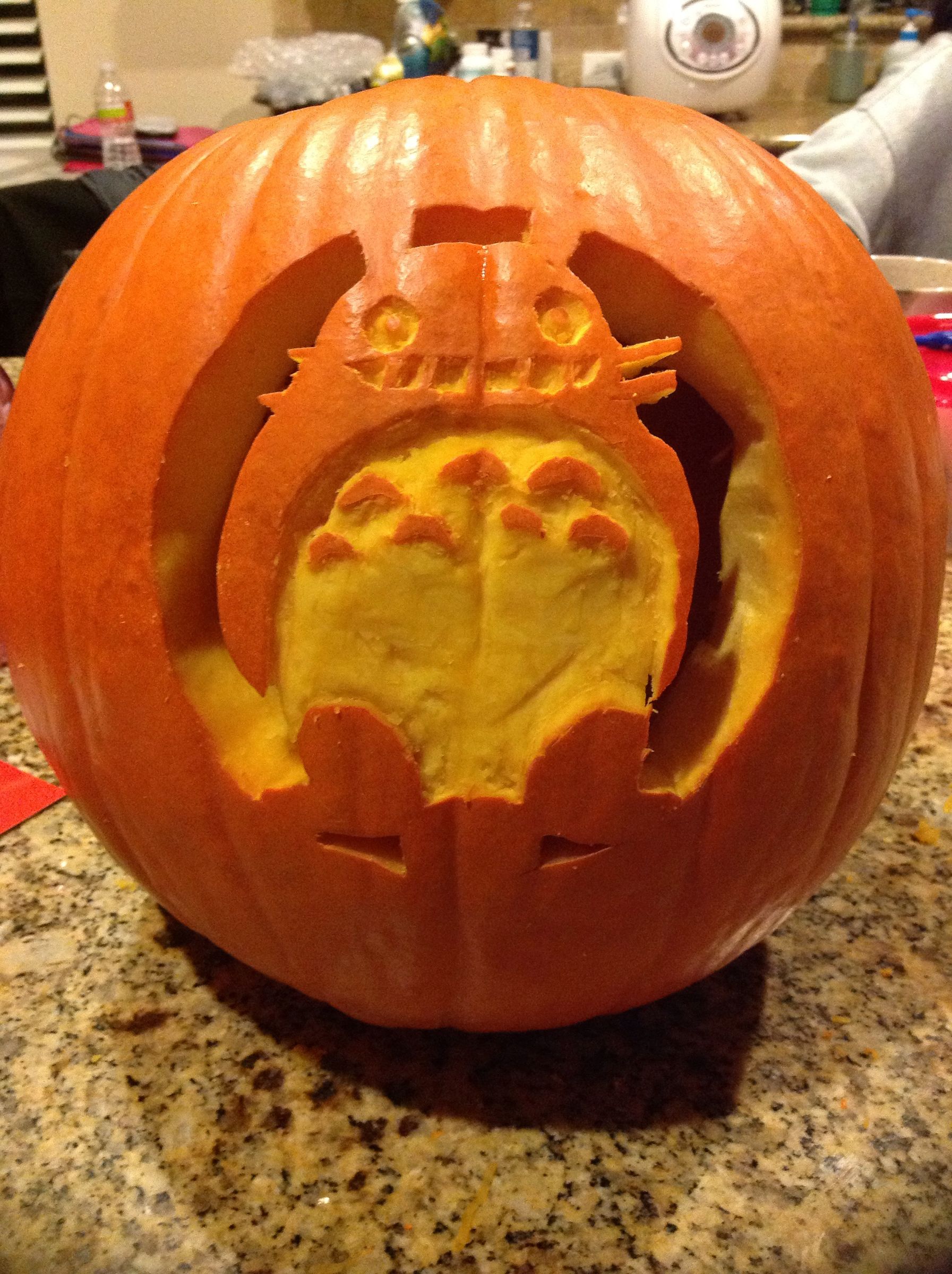 Totoro Pumpkin!