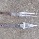 SPEAR HEAD FROM a $2 BBQ TOOLS