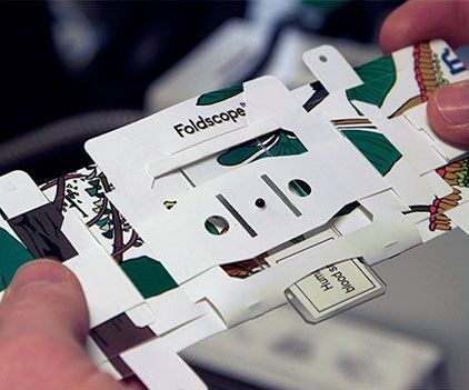 Foldscope : Foldable 50 Cent Microscope 