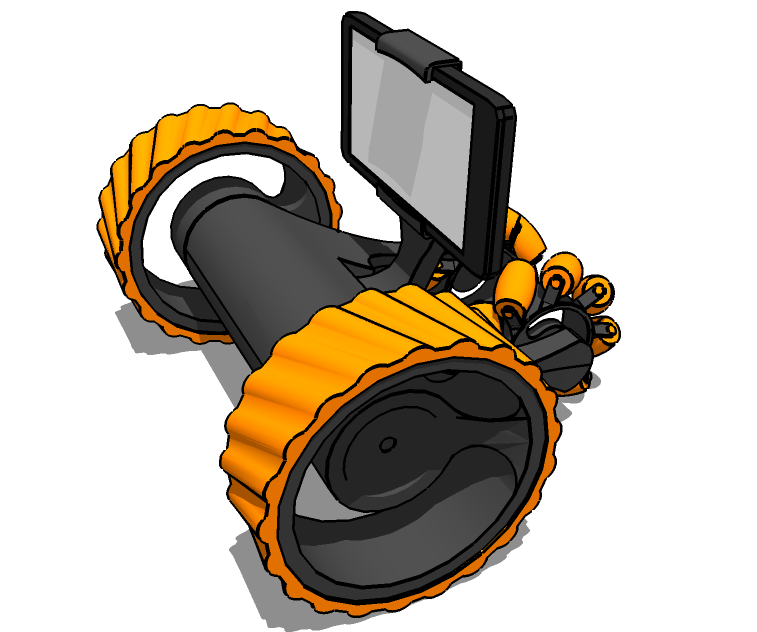 DriveMyPhone - Smartphone Controlled 3D Printed Vehicle 