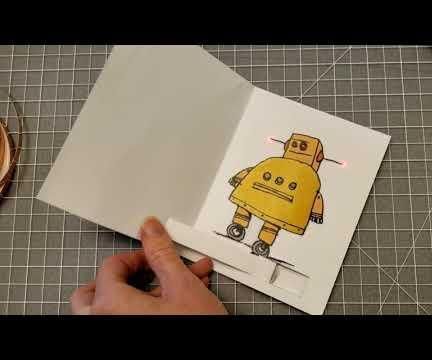 Sliding Light-Up Greeting Card