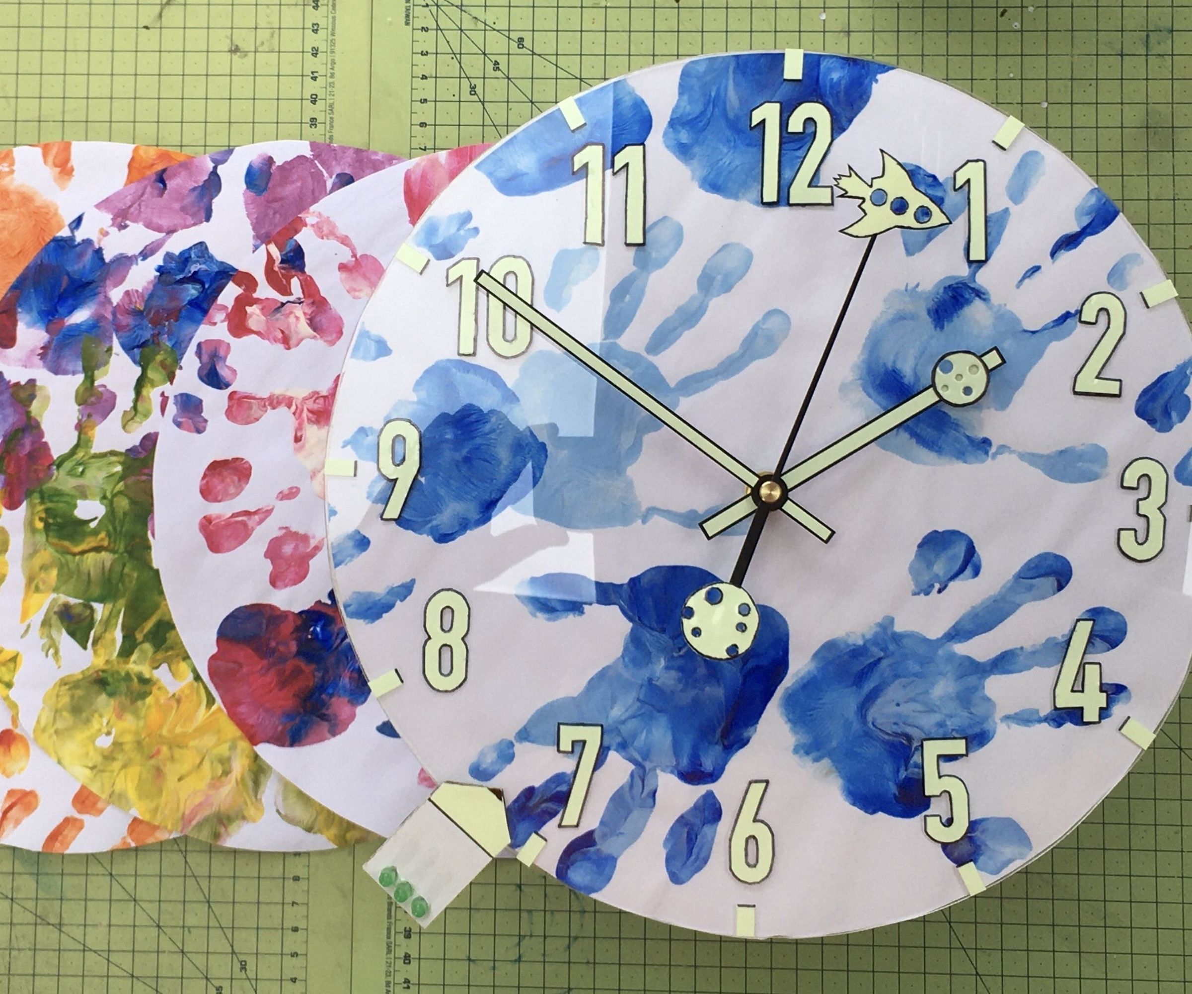Toddler's First Clock - With Light-on Timer