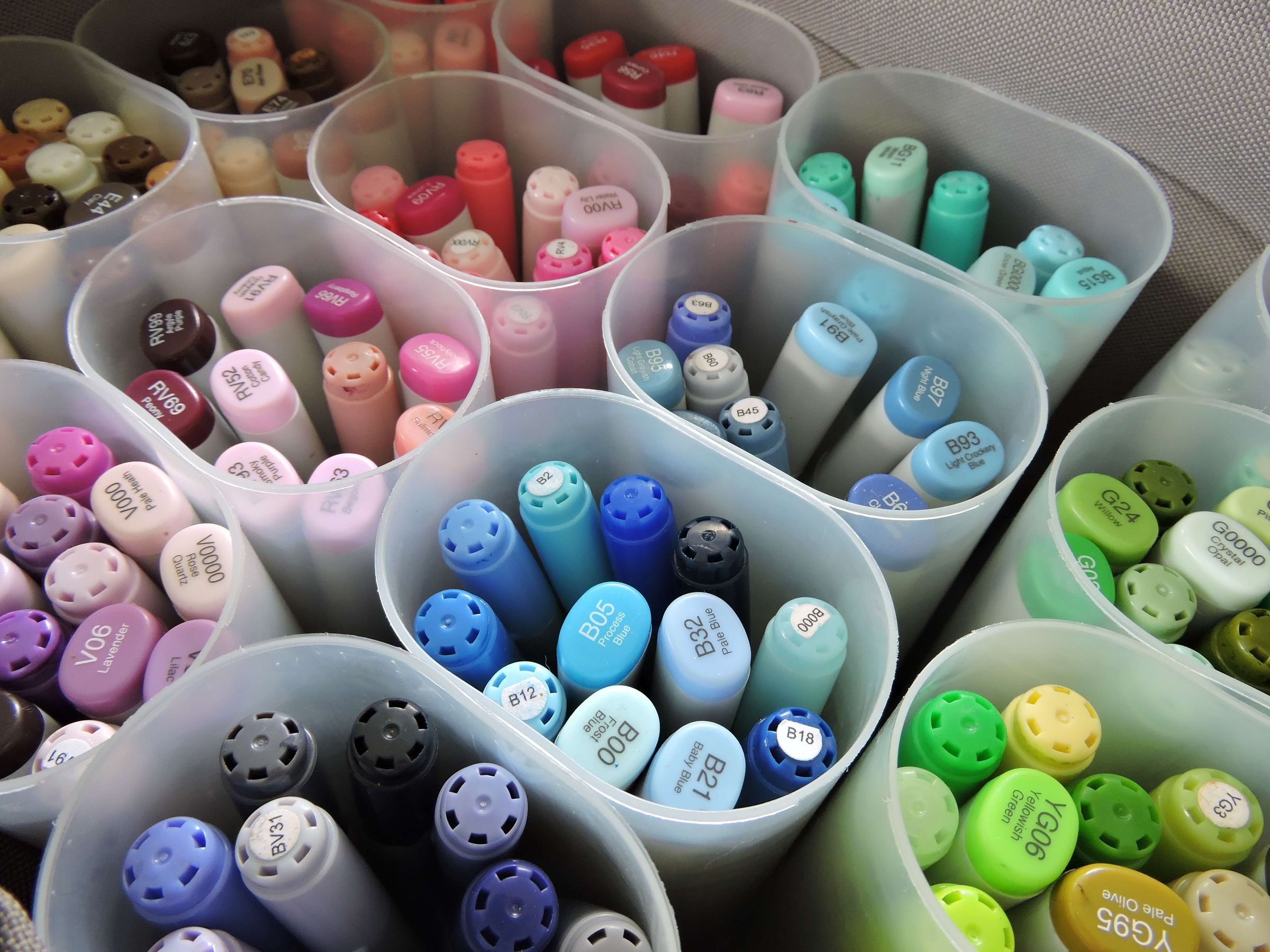 How I Store Copic Markers Instructables