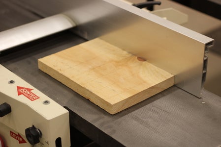 Jointer / Planer to Smooth Rough Cut Wood