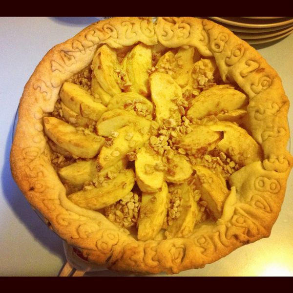 Fresh Baked Apple Pi Pie