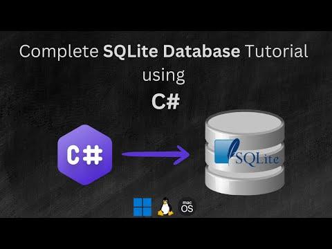 Connecting to SQLite Database and Creating Tables Using C# (Csharp) : 7 ...