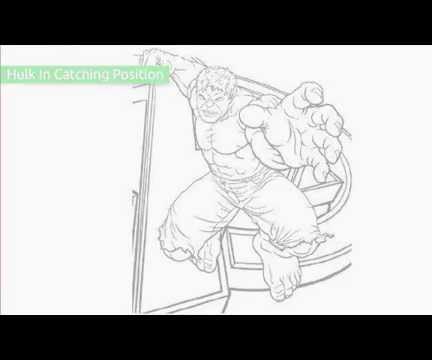 Top 20 Free Printable Hulk Coloring Pages
