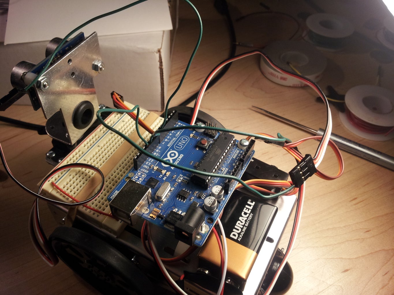 How to Make an Obstacle Avoiding Arduino Robot : 10 Steps (with ...