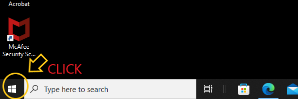 Computer On/Start Menu