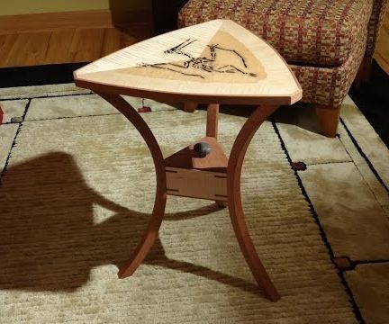 Fossil Inlay Table
