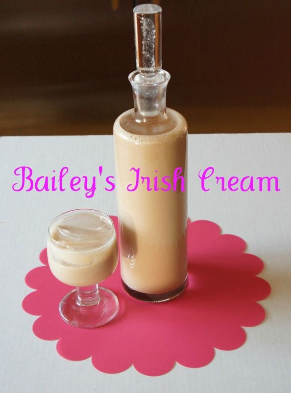 Bootleg Bailey's Irish Cream