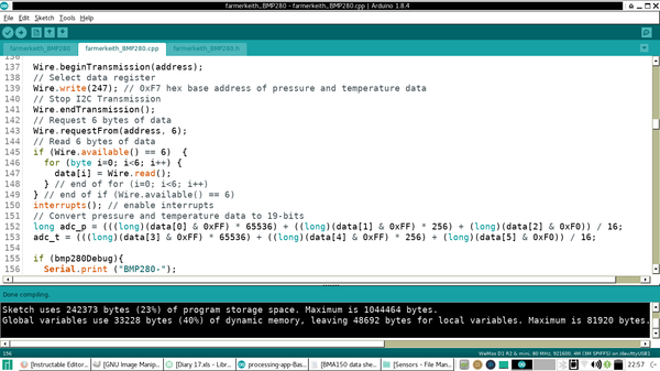 Library for BMP280 and BME280 : 7 Steps - Instructables