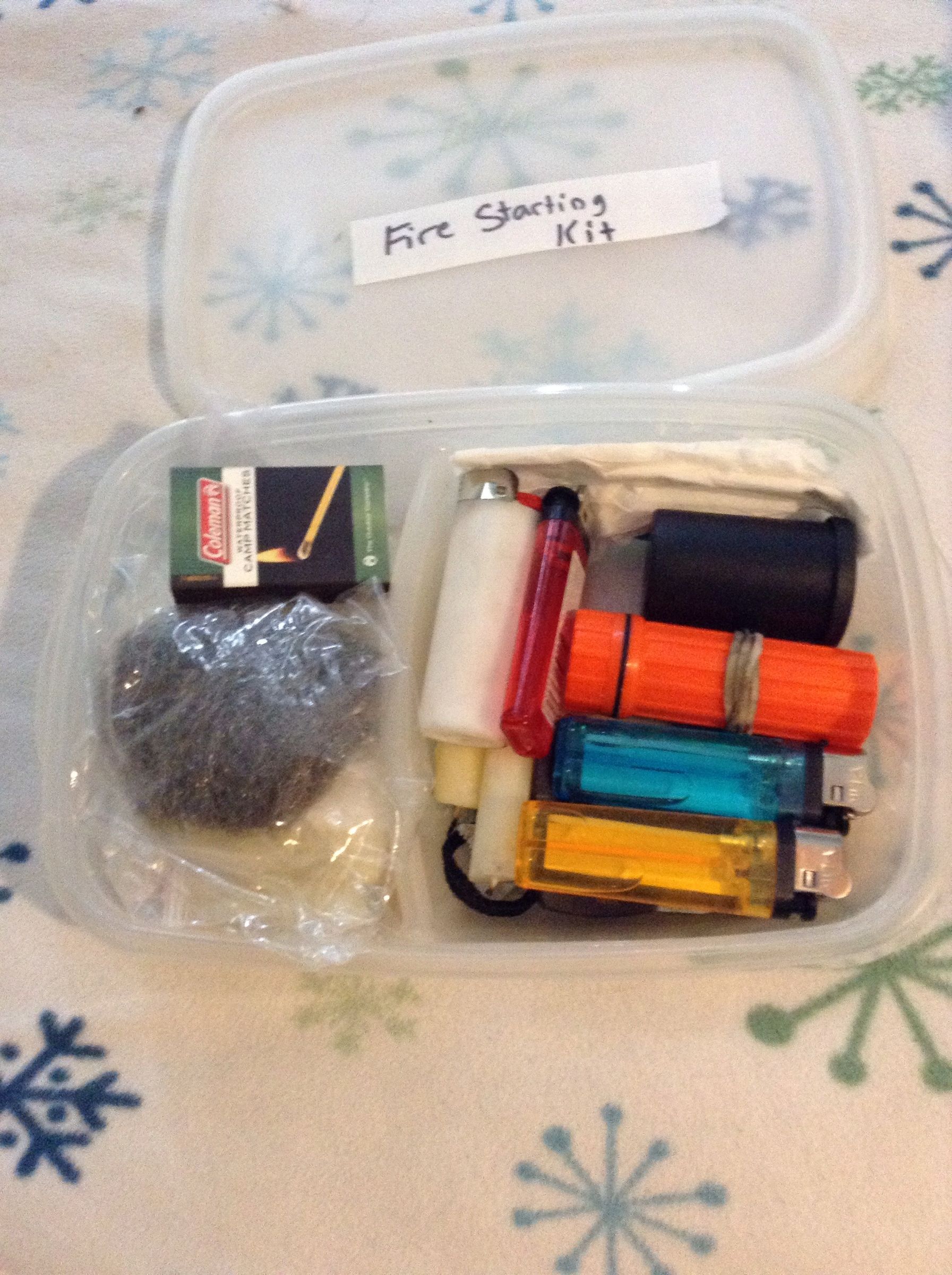 Ultimate Firestarting Kit