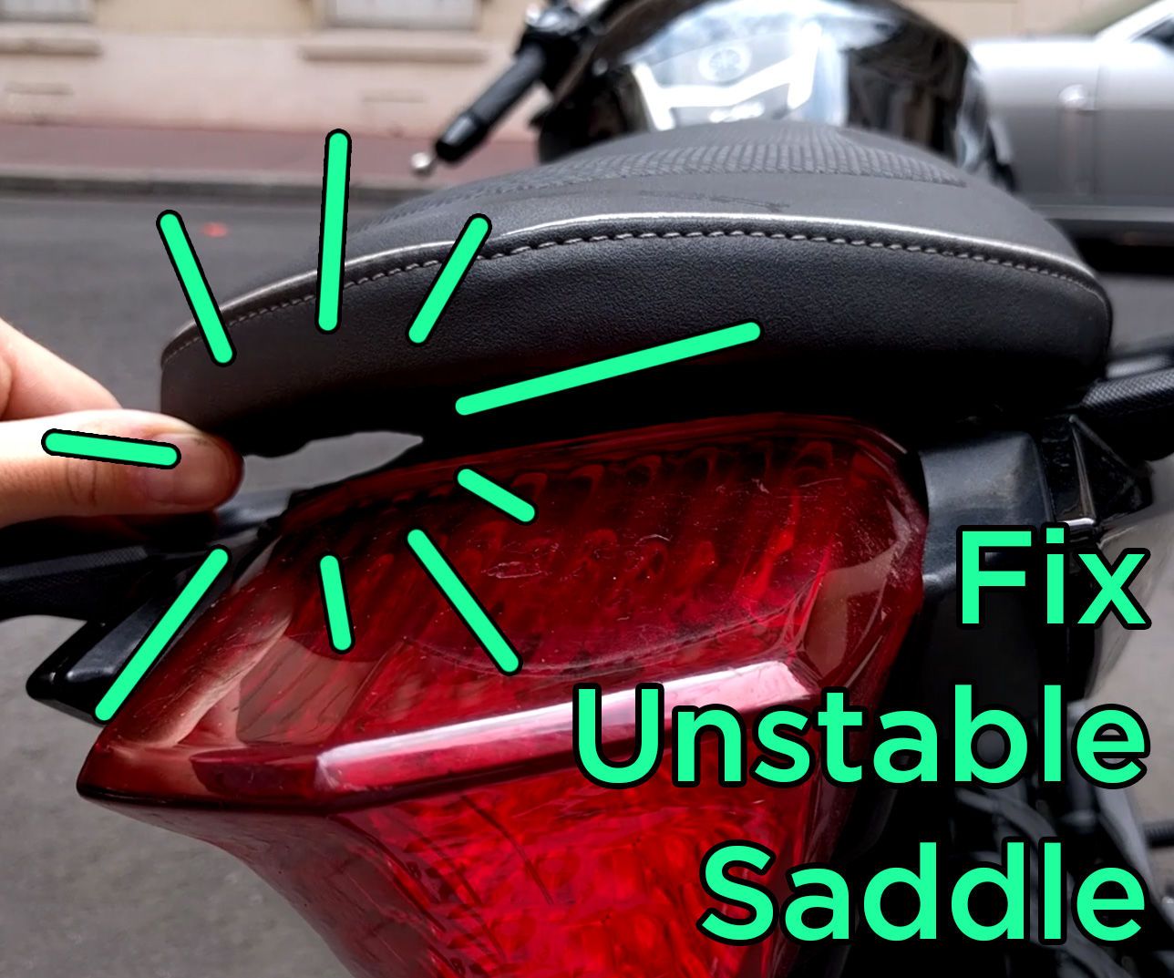 How to Fix Unstable Motorbike Saddle