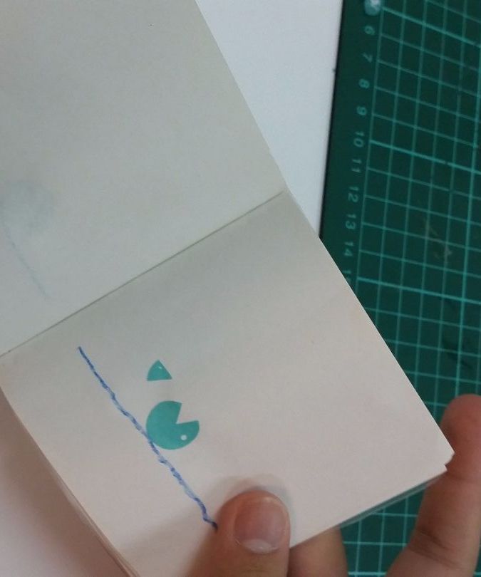 Animation Flipbook using Silhouette Portrait cutter