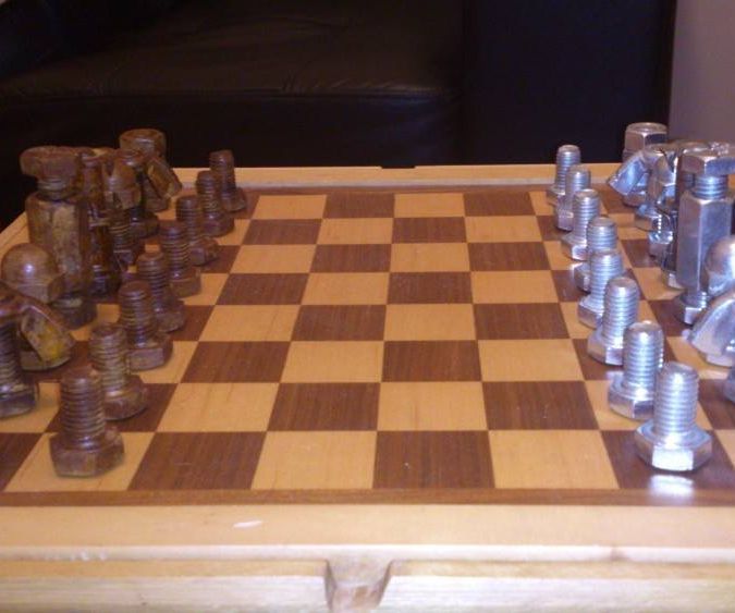 Cheap Steampunk Chess Set