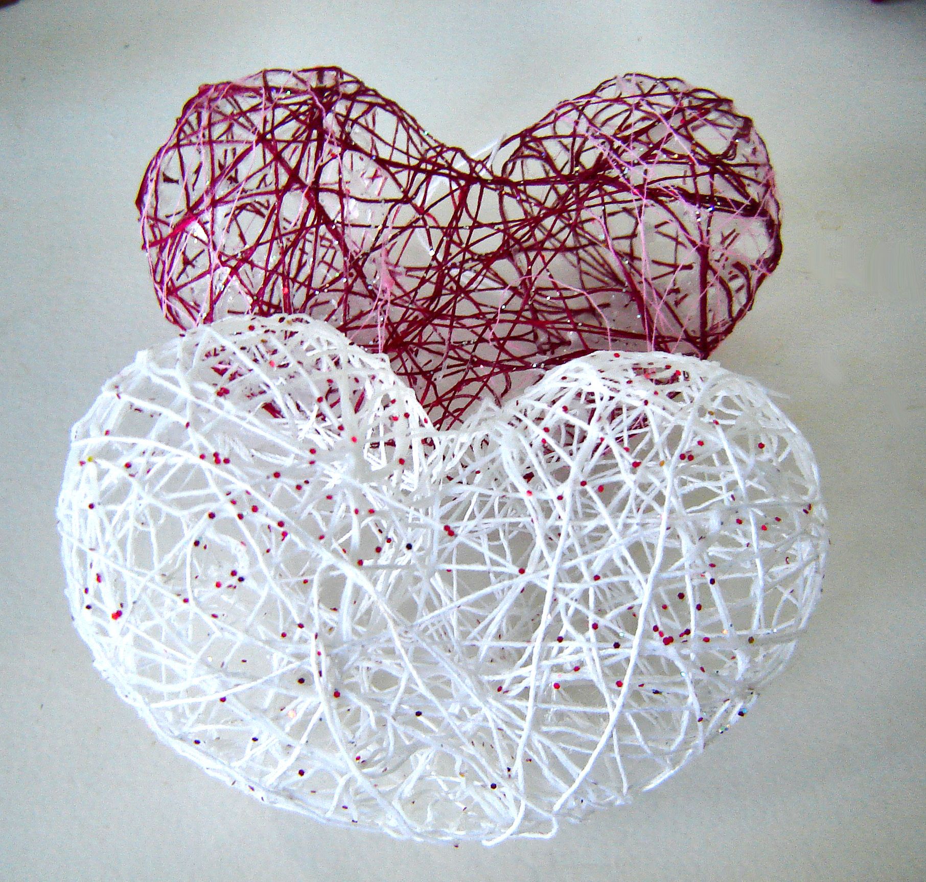How to Make String Hearts