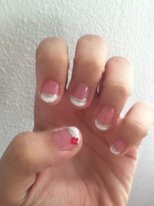 French Tips With a Flair ;)