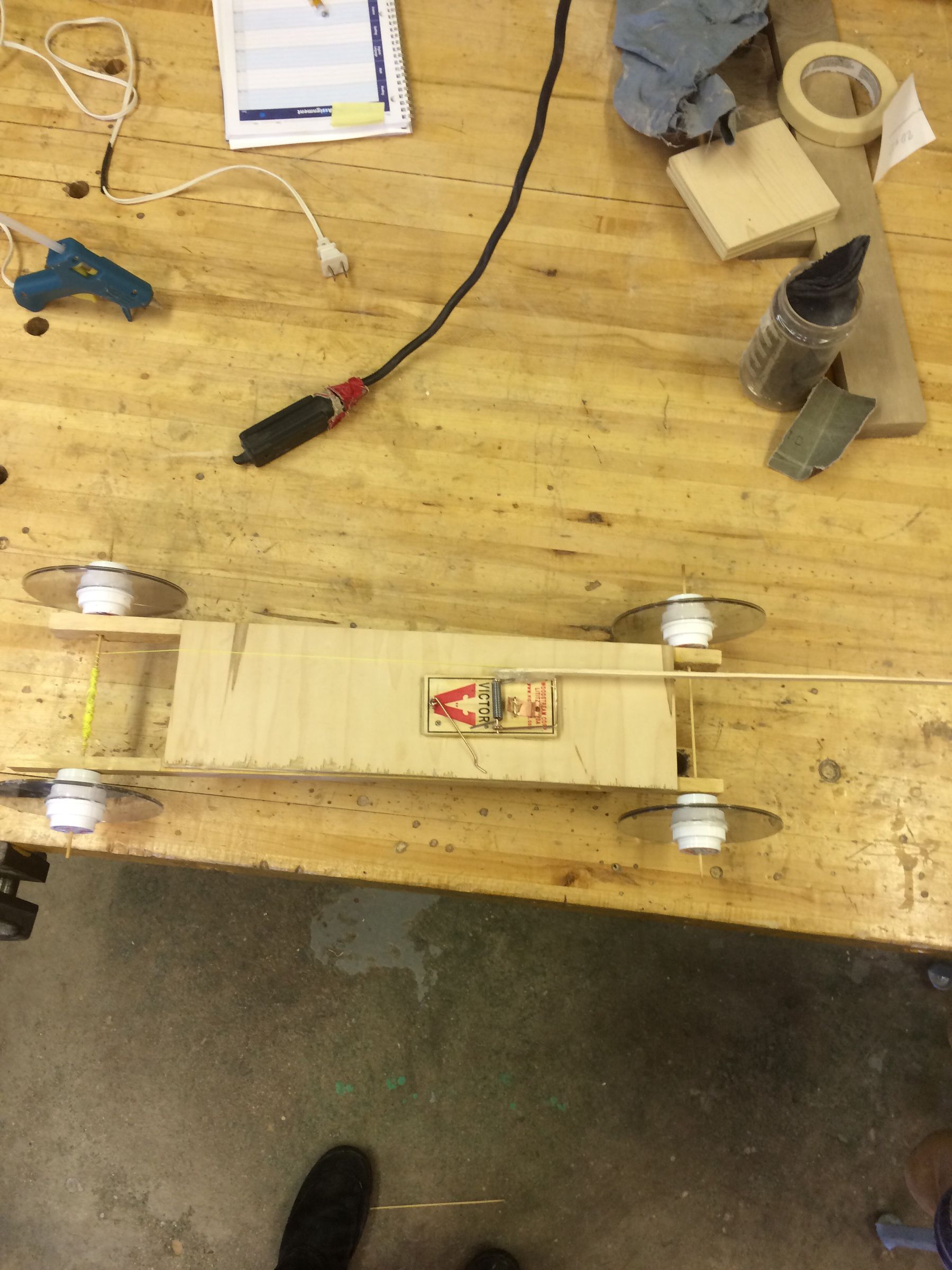 Mouse Trap Tractor 14 Steps Instructables