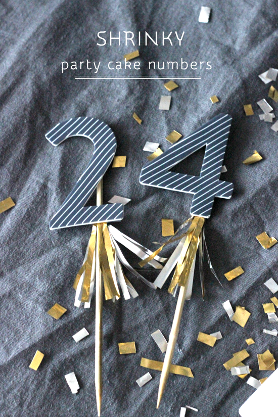 Shrinkie Cake Toppers