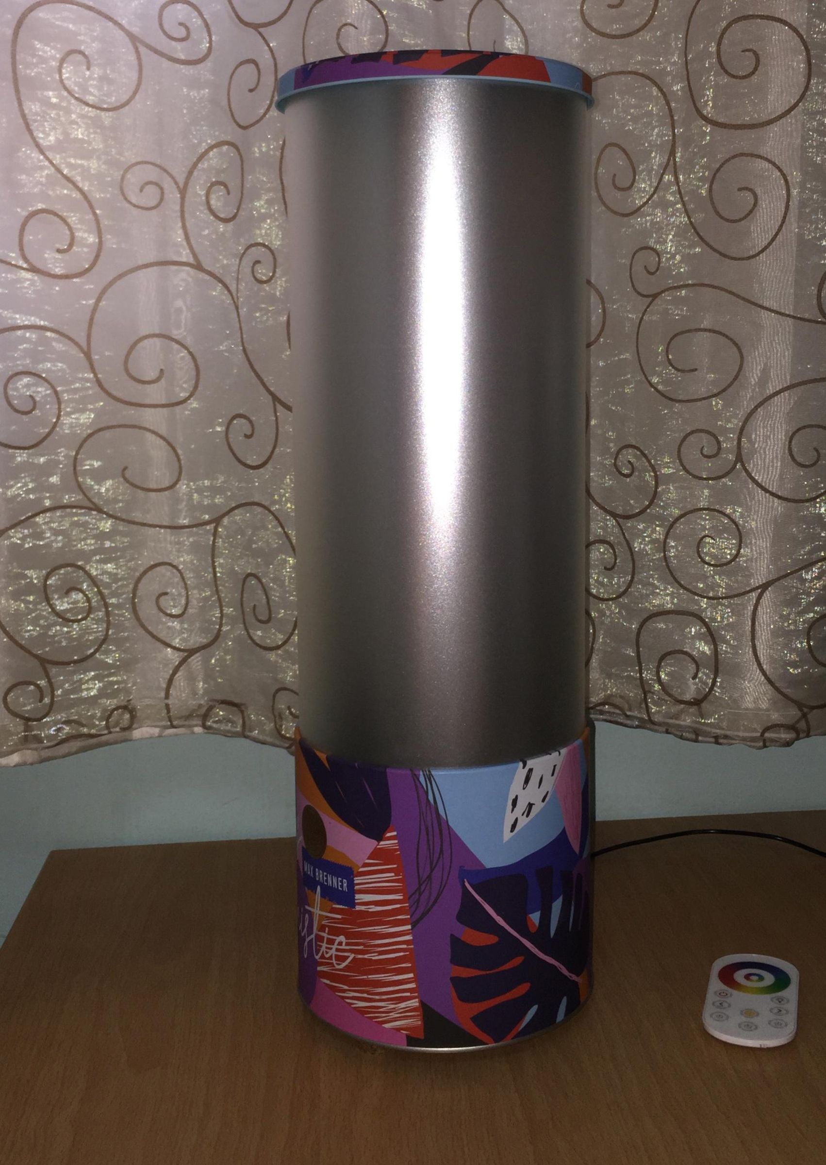 LED Lamp From a Chocolate Box and an Old TV Diffuser 10 Steps (with Pictures) Instructables