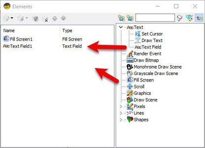 In Visuino Set Components