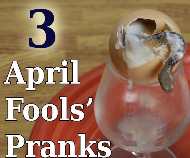 3 April Fools' Day Pranks