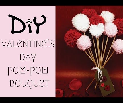 DIY Pom-pom Bouquet