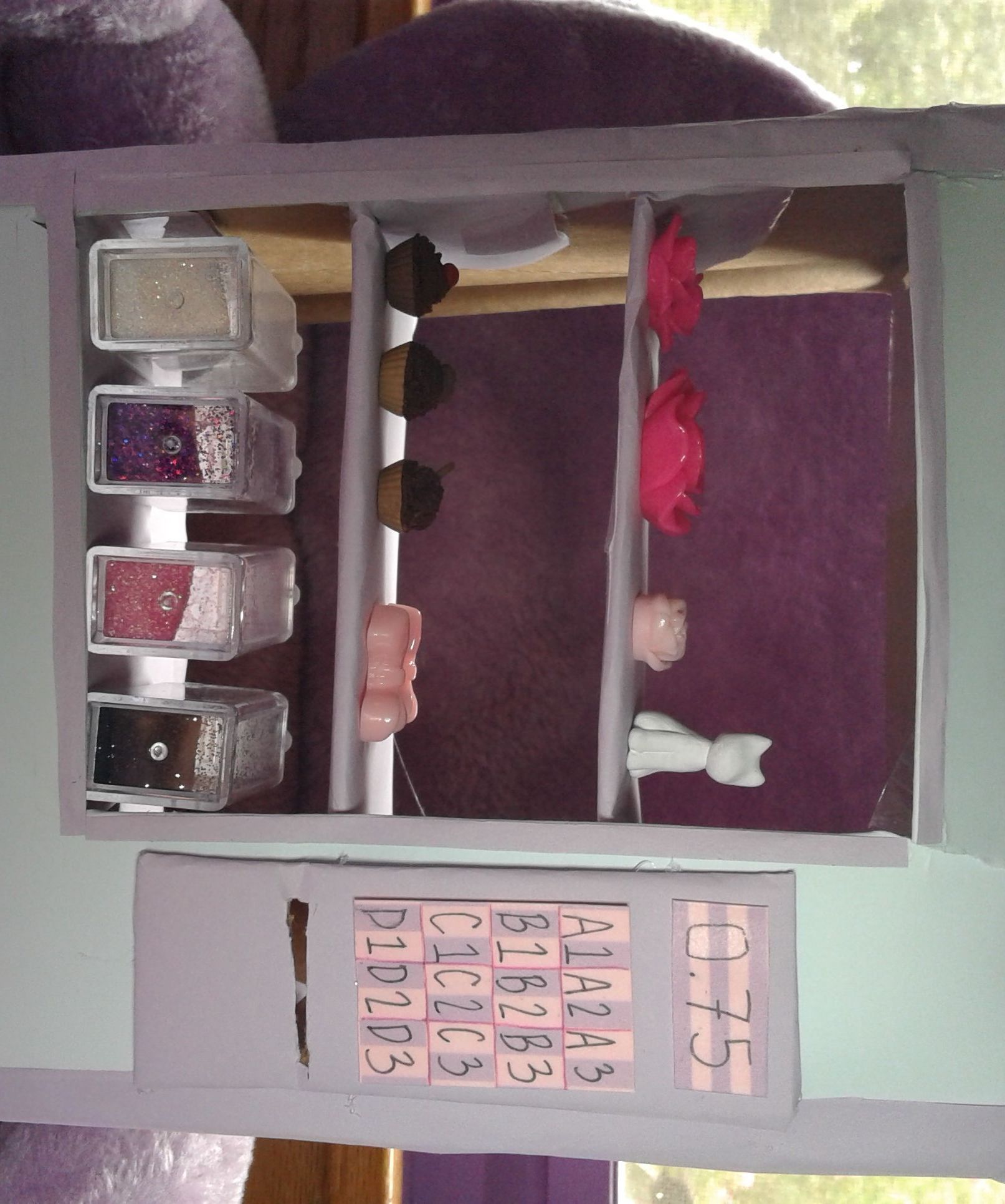 DIY Cardboard Vending Machine Coin Bank