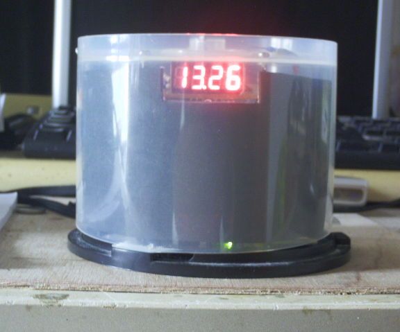 Simple 7 Segment LED Clock