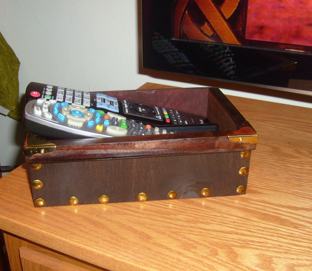 Steampunk Cable Box & Caddy