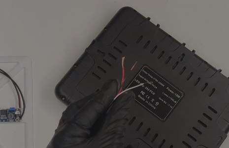 Wire the Led Panel to the Control Electronics