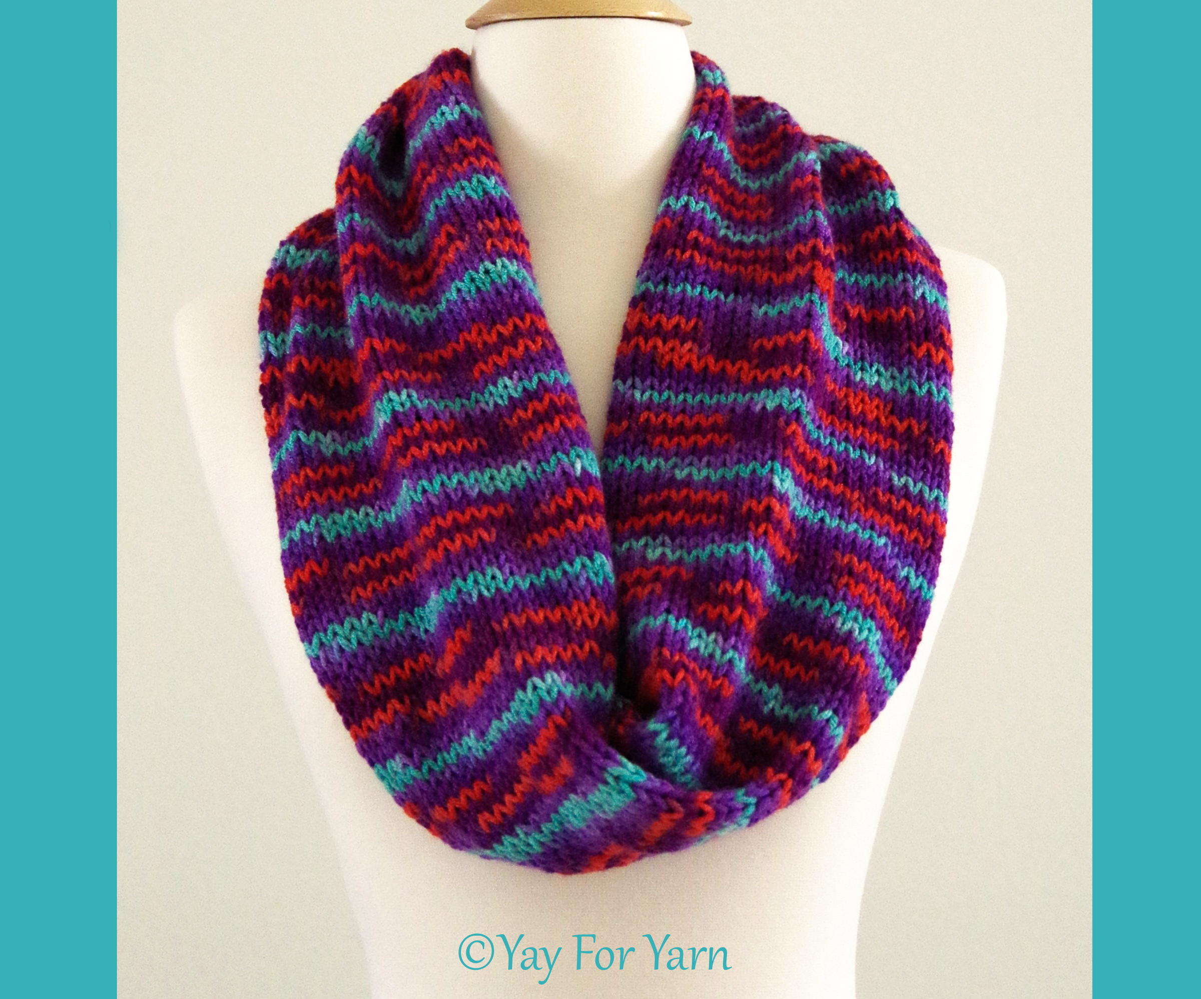 How to Knit an Infinity Scarf on Your Addi King Knitting Machine
