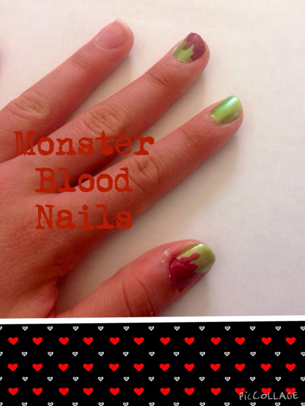 Monster Blood Nails
