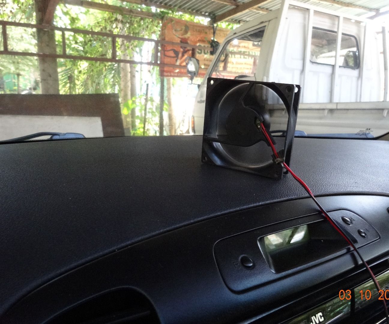 DIY Car Cooling Fan