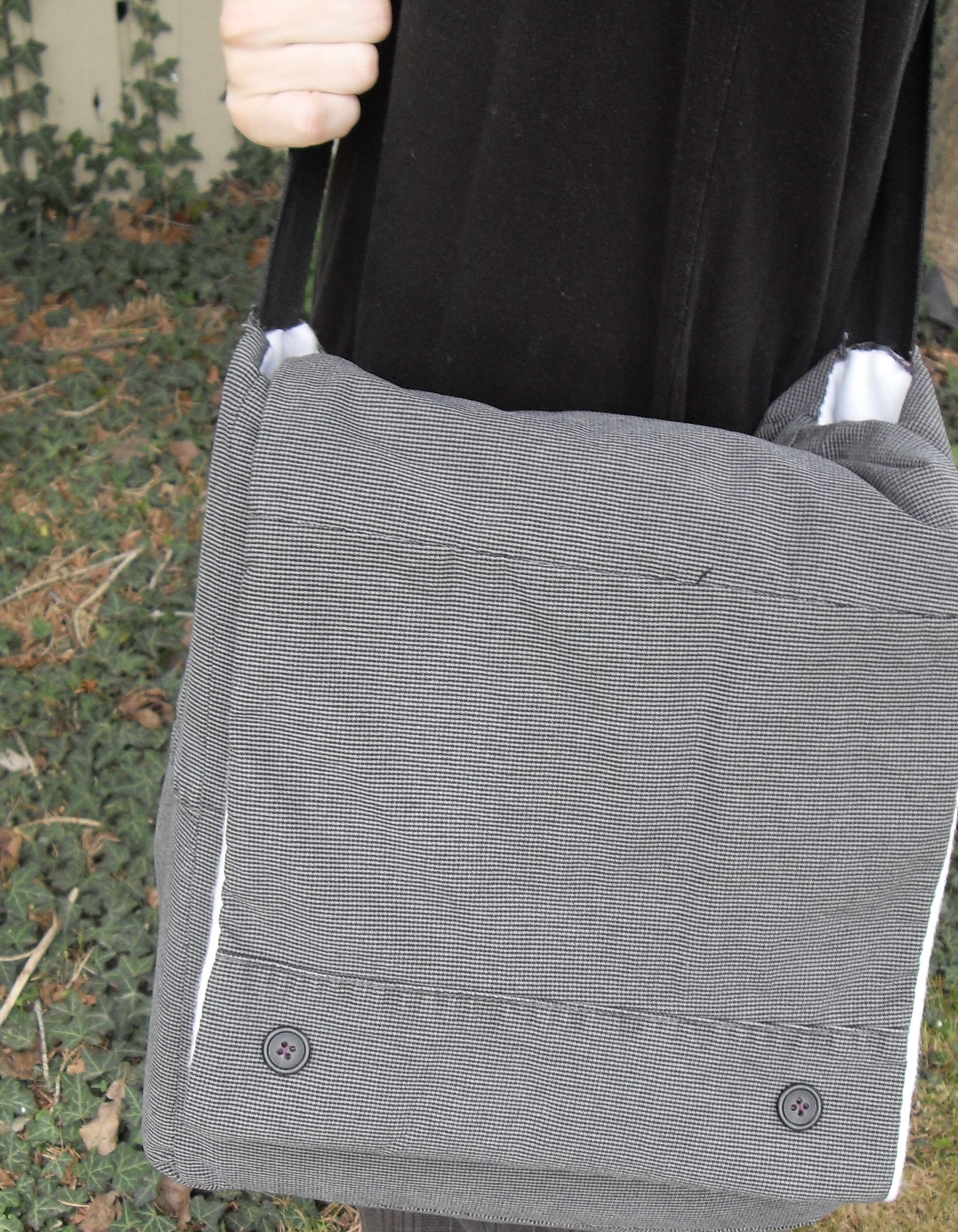 Man Bag (Murse) Made From Old Pants!