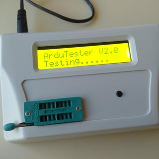 Minimal Component Tester Using Arduino : 11 Steps - Instructables